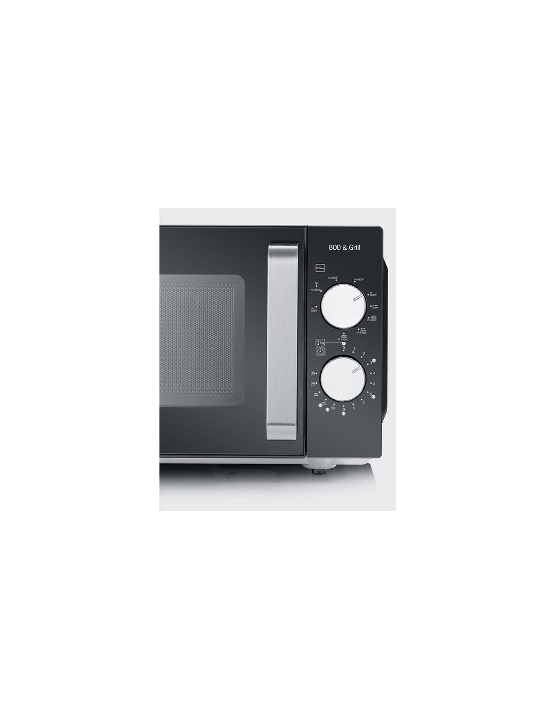 Gril 1000w - Mo 800w - 20l - 9 Puiss - Fond Plat Verre - Gril 2 Niv - Noir/inox Severin - Mathon - 4
