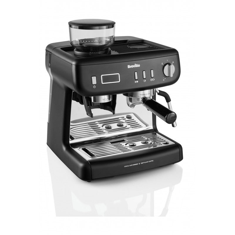 Expresso Breville Machine Espresso Avec Broyeur à Grains Intégré & écran Led Breville - Mathon - 4