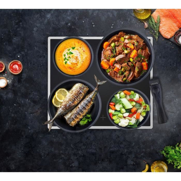 Arthur Martin Batterie De Cuisine Amovible 15 Pieces 16-20-22-24-26 Cm Arthur Martin - Mathon - 3