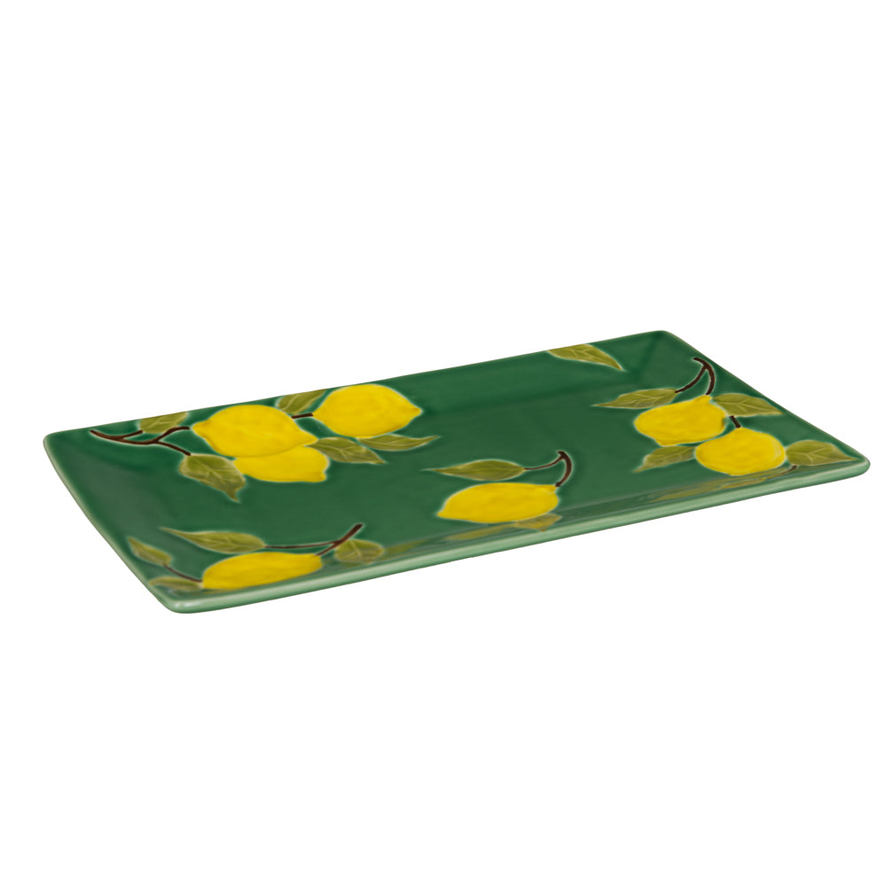 Plat rectangle Lemon 37x21 cm Table passion - Mathon - 2