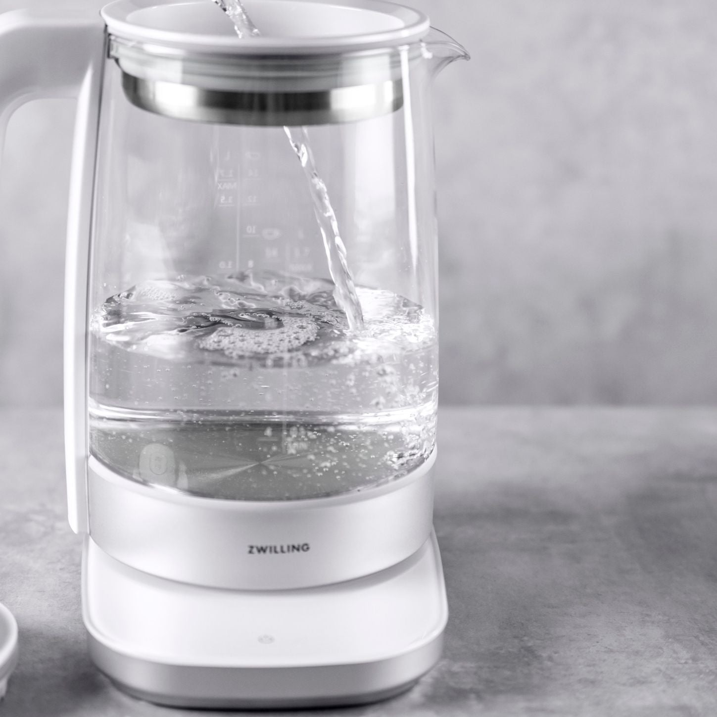 Bouilloire théière électrique en verre Enfinigy Argent Zwilling - Mathon - 6