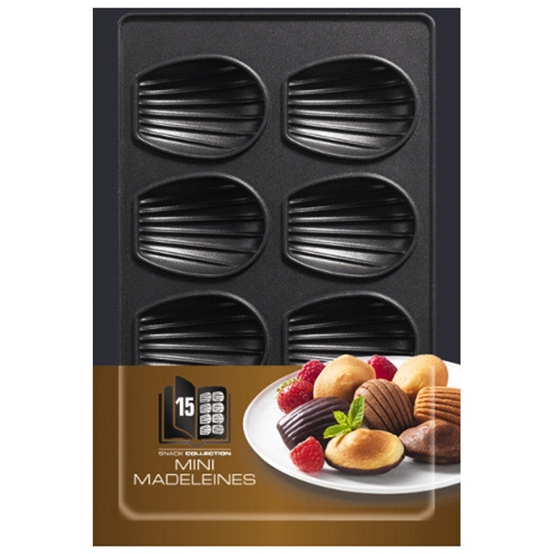 Lot De 2 Plaques Mini Madeleines - Snack Collection - Xa801512 Tefal - Mathon - 2