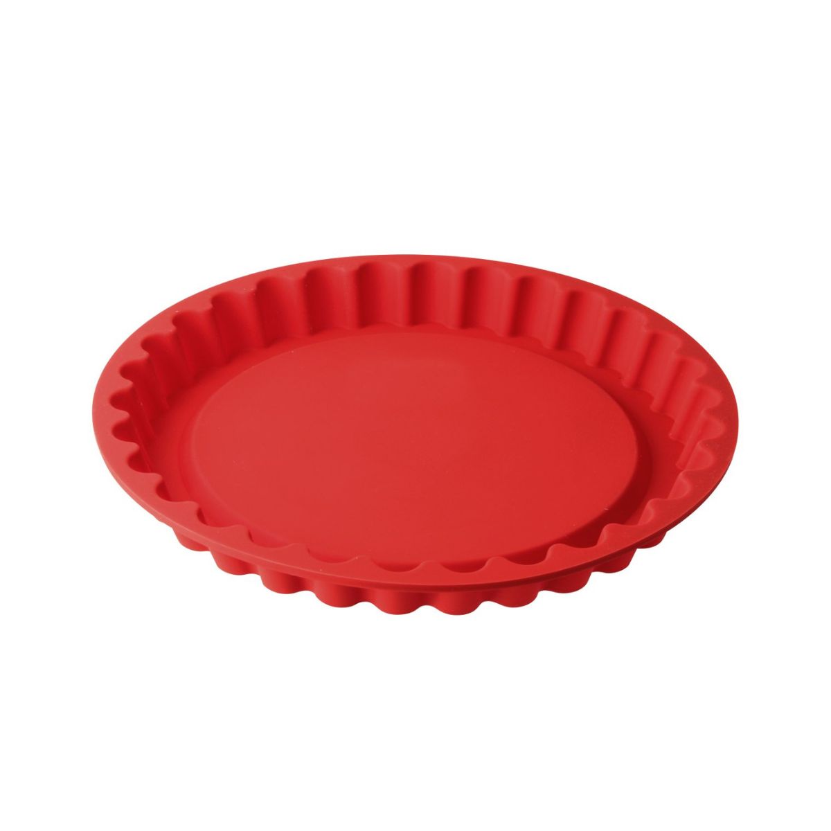 Moule à tarte en silicone rouge de 26 cm Dr. Oetker Flexxibel Love Dr. Oetker - Mathon - 1