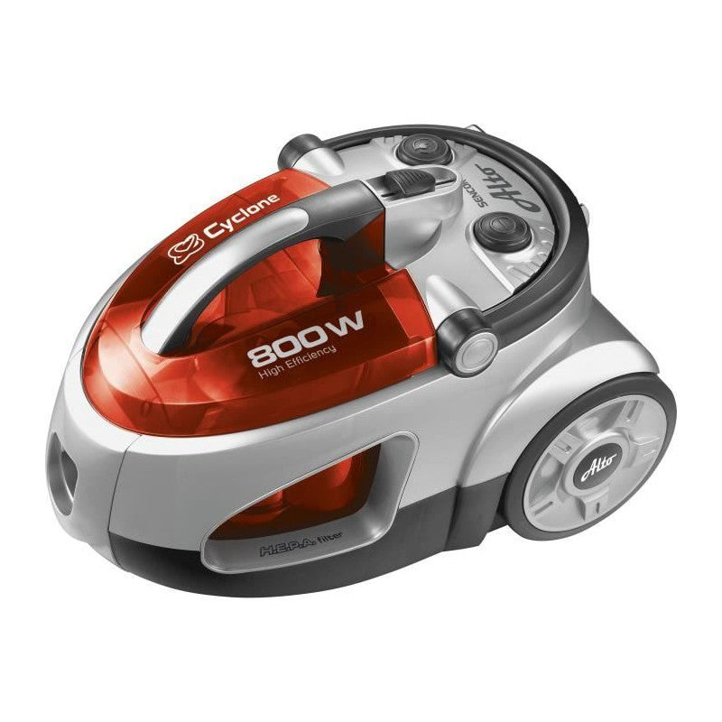 Aspirateur Sans Sac - Sencor - Svc 730rd-eue2 - Moteur Eco 800 W - 76 Dba - 1,5 L - Systeme Cyclone - Argent / Rouge SENCOR - Mathon - 2
