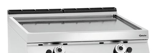 Plaque à Snacker Gaz Lisse - Série 900 Master - Armoire Ouverte - Bartscher - Mathon - 1