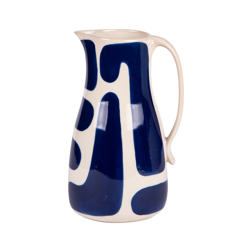 Pichet Lulli bleu 1,8L Table passion - Mathon