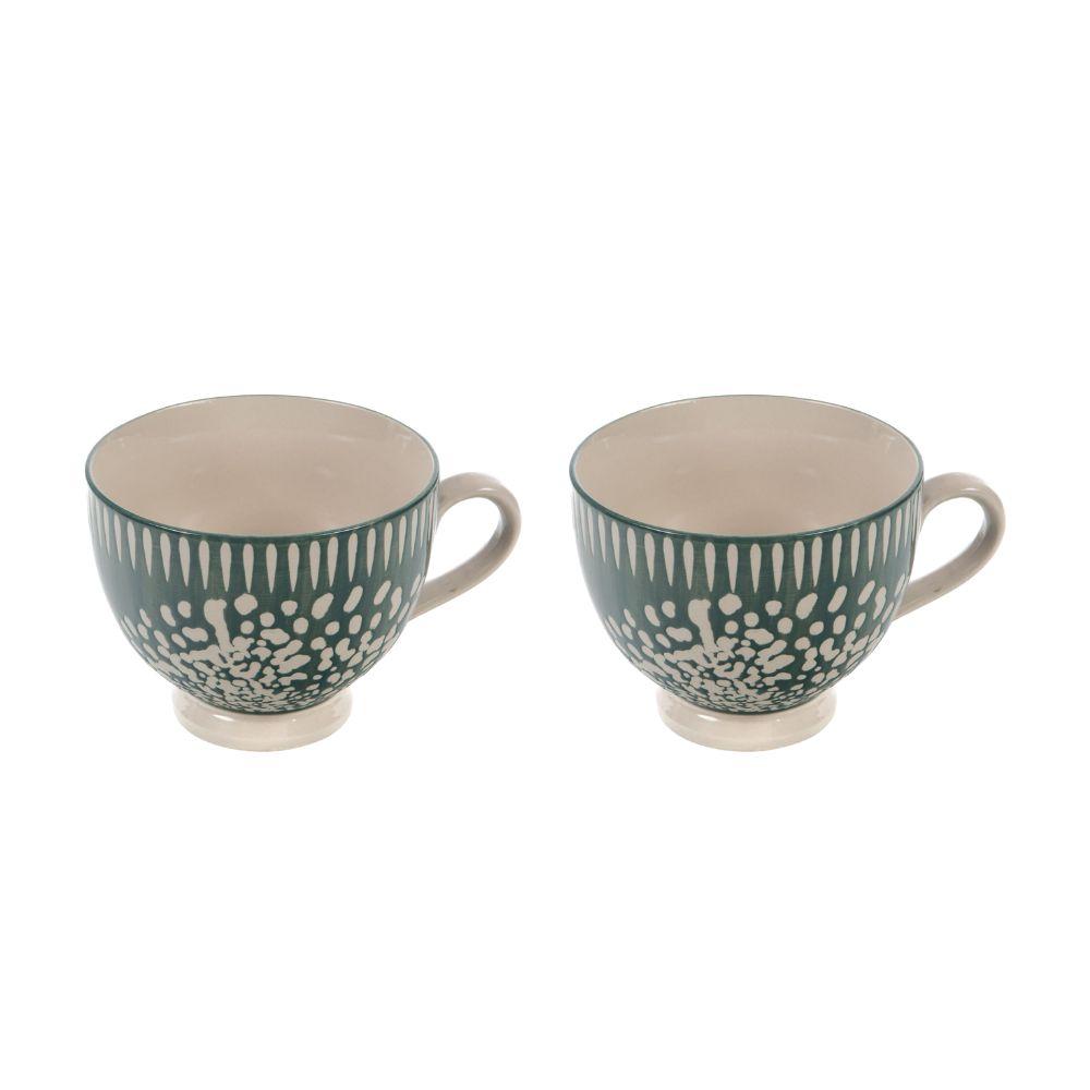 Tasse à thé Opaline 40 cl (lot de 2) Amadeus - Mathon - 1