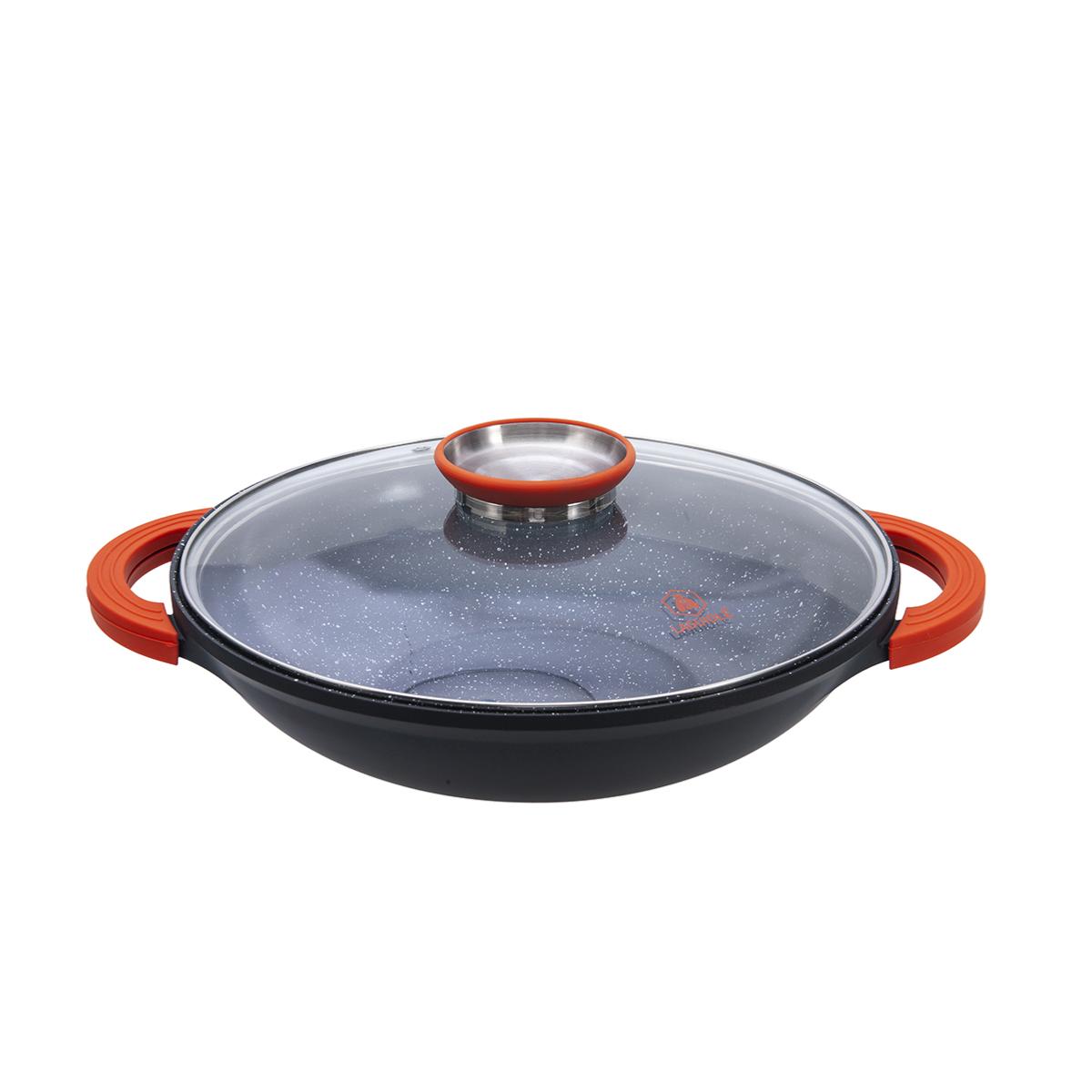 Wok noir 32cm - "Alizée" Laguiole Cuisson - Mathon - 1