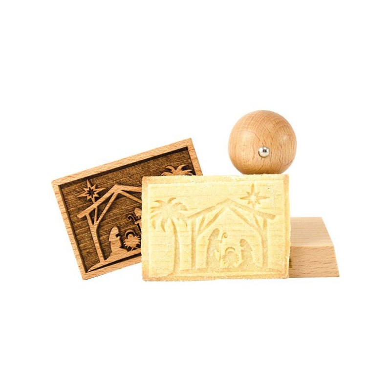 Tampon Deco Rectangulaire Nativité Patisse - 13277 Patisse - Mathon - 2