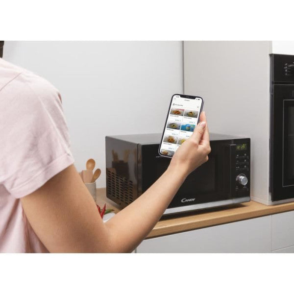 Micro-ondes Gril Candy Moderna Cmga23tndb 900w 23l Digital Noir - Fonc Candy - Mathon - 4