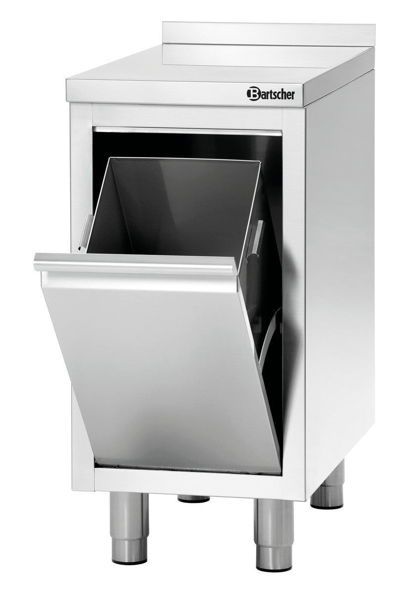 Meuble Bas acier inoxydable Avec Dosseret - Profondeur 700 mm - Bartscher - Mathon - 2