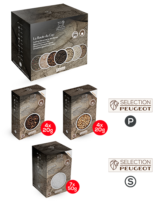 Multipack Mix Standard Pack Poivres et Sel Classique Peugeot - Mathon - 1