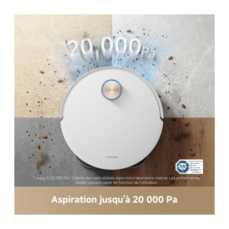 Robot Aspirateur Laveur Avec Station -   X50 Ultra Complete - 20 000 Pa - Auto-nettoyage Dreame - Mathon - 2