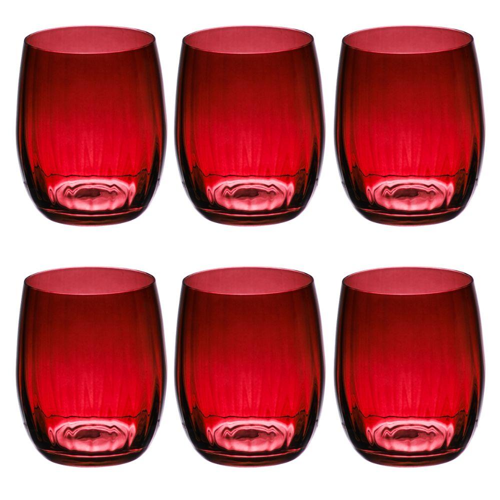 Gobelet rouge Santa 30 cl (lot de 6) Table passion - Mathon - 1