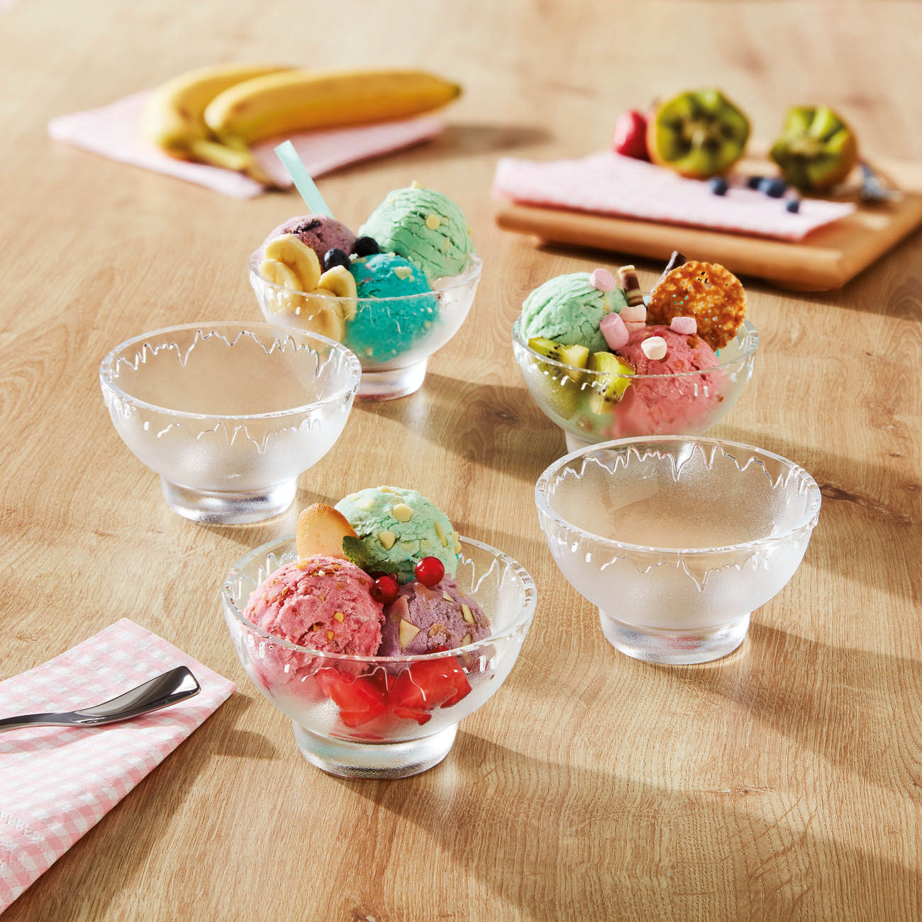 Coupe à glace 20cl Pepite Arcoroc - 6 pièces Arcoroc - Mathon - 3