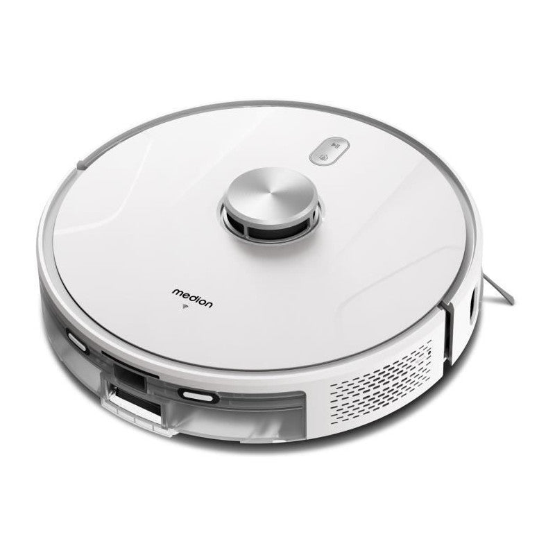 Medion X41 Sw+ - Robot Aspirateur Laveur Avec Station De Vidage - 200 Min - Aspiration Puissante De 8000 Pa - Navigation Laser Medion - Mathon - 2