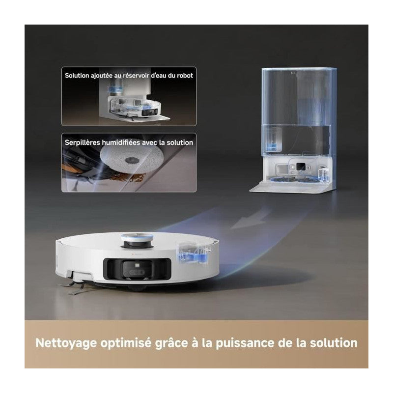 Robot Aspirateur Laveur Avec Station -   X50 Ultra Complete - 20 000 Pa - Auto-nettoyage Dreame - Mathon - 5