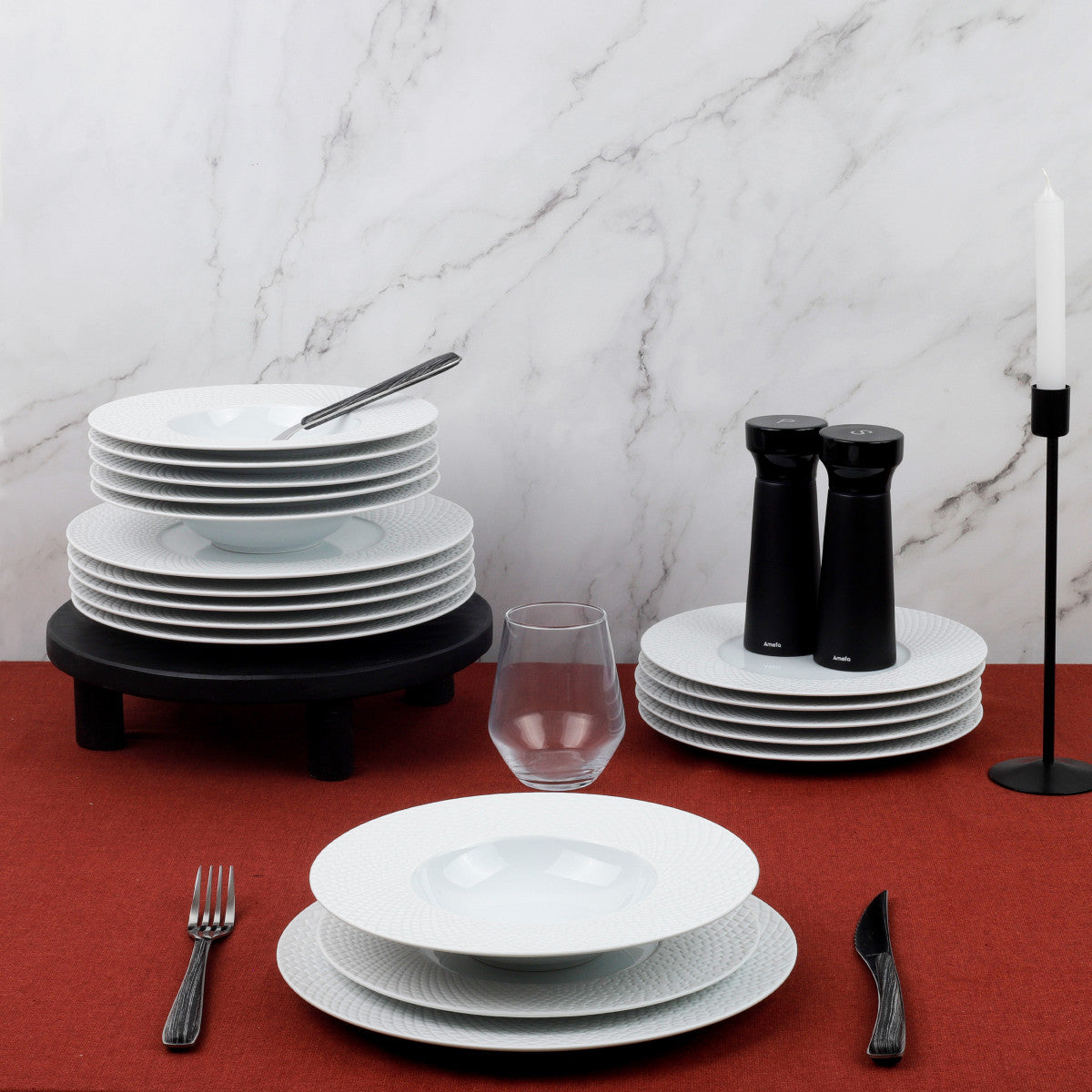 Sherane - Assiette creuse 20 cm (lot de 6) Médard de Noblat - Mathon - 5