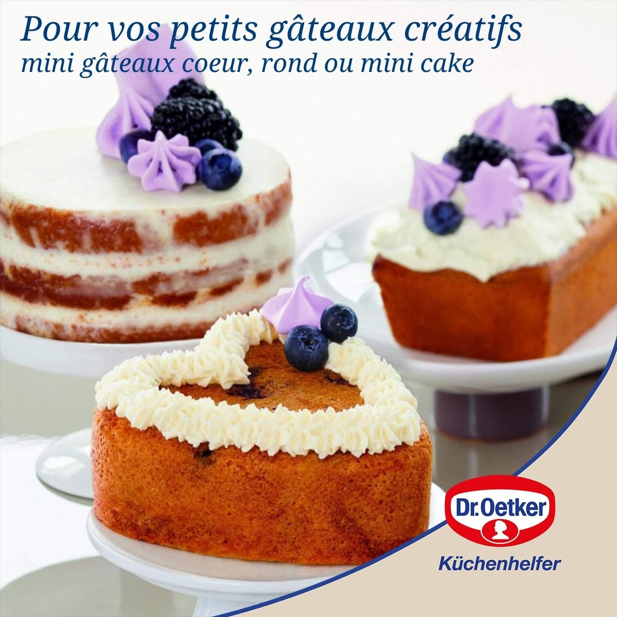 Set de 3 mini moules Dr Oetker Exclusive Dr. Oetker - Mathon - 5