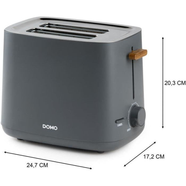 Grille Pain - Toaster Electrique  électrique - Domo - Do965t - 1000 W Domo - Mathon - 3
