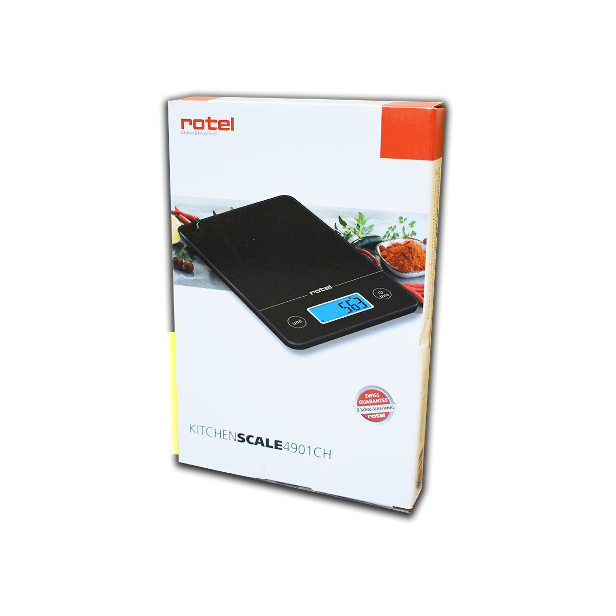 Balance de cuisine Noir électronique écran tactile Rotel Rotel - Mathon - 5