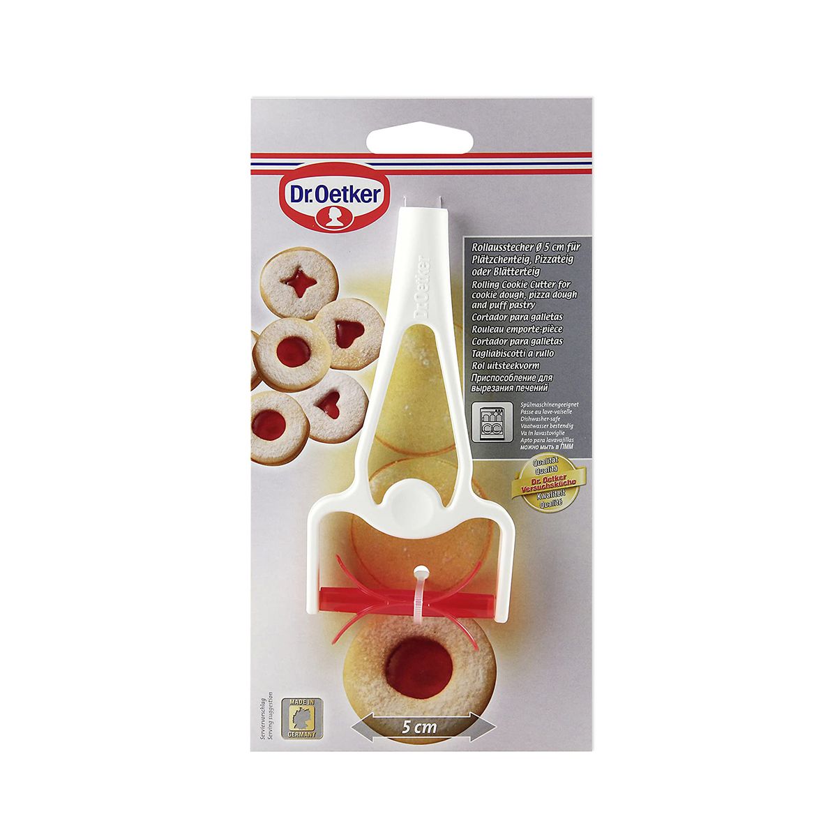 Rouleau découpe pâte 14 cm  Baker Edition Dr. Oetker - Mathon - 5