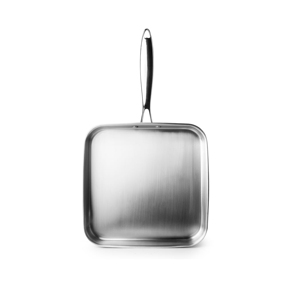 Grill carré Triply Natural 28 cm Ibili - Mathon - 2