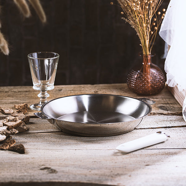 Poêle haute tout inox Mutine sans manche 24 cm Cristel - Mathon - 2