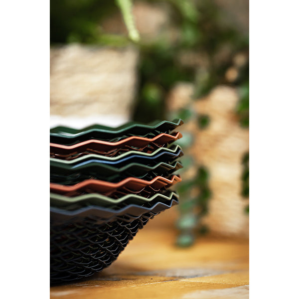 Corbeille ronde Vintage 24,5 cm vanille Roger Orfèvre - Mathon - 2