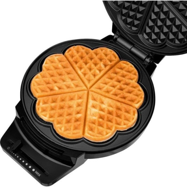 Machine A Gaufre - Gaufrier Electrique  Swf1010bk 1000w Noir Sencor - Mathon - 6