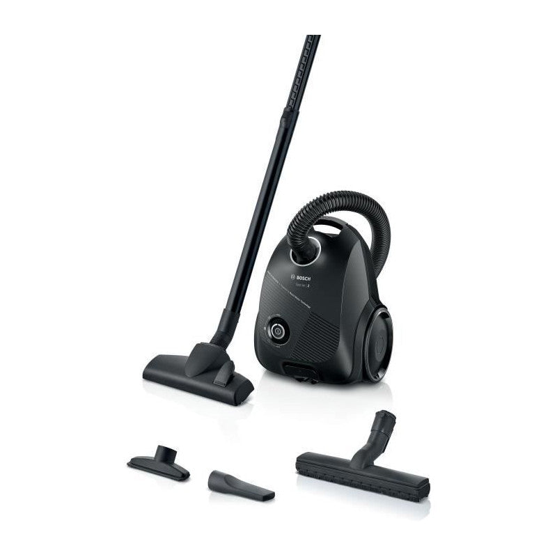 Nouveauté ! Aspirateur Traineau Avec Sac -   Bgls2ba1h Serie 2 - 600 W - Capacité Du Sac 3,5l - Filtre Microfiltre Lavable Bosch - Mathon