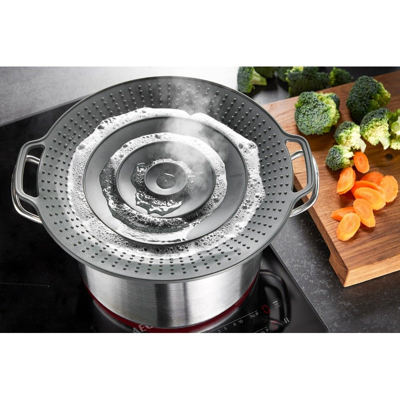 Protection en silicone contre la surcuisson Bolla coloris noir Gefu - Mathon - 2