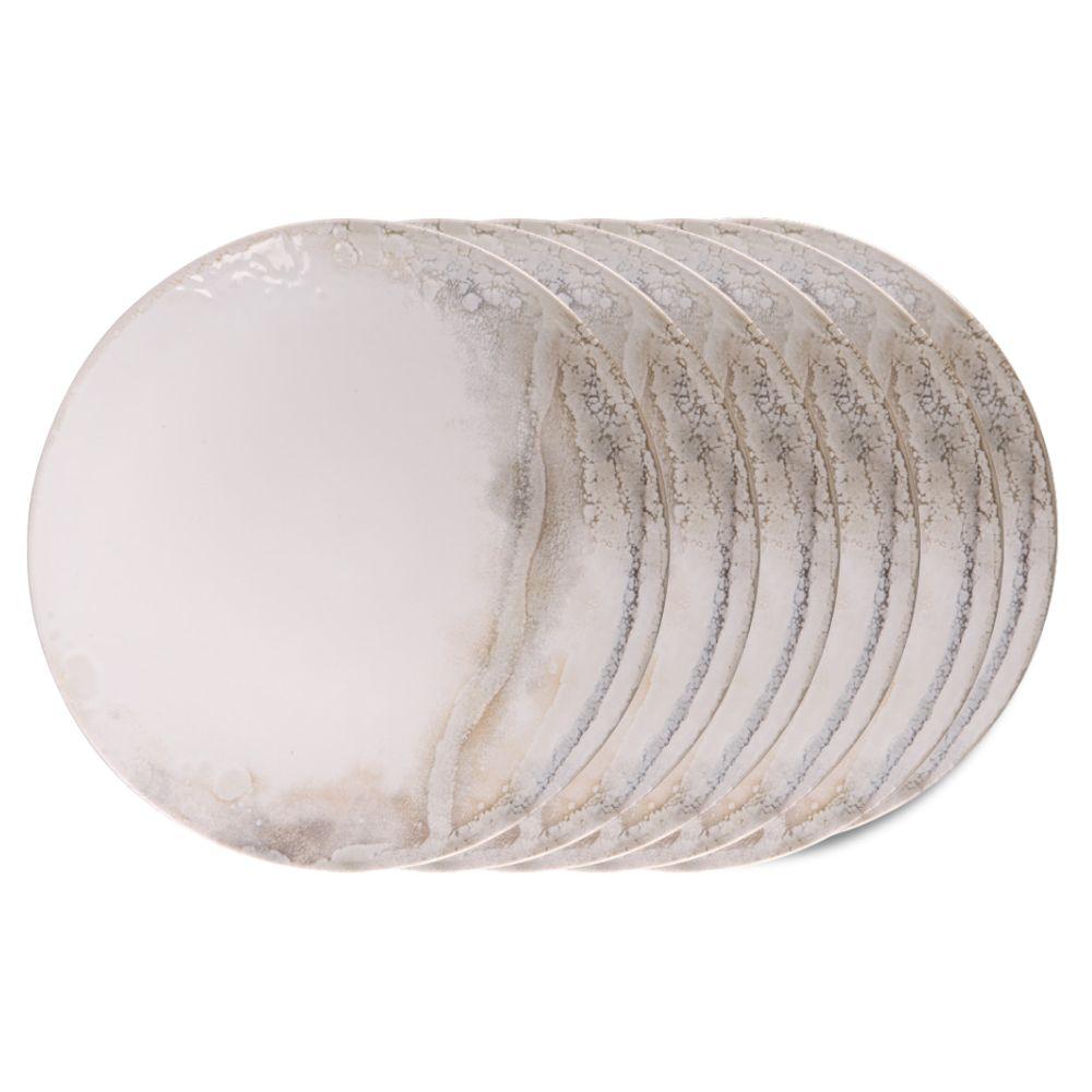 Assiette plate Mojave 27 cm (lot de 6) Table passion - Mathon - 1