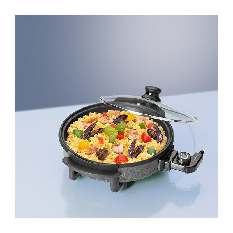 Poêle multifonction électrique 32cm Clatronic PP 3401 Noir Clatronic - Mathon - 2