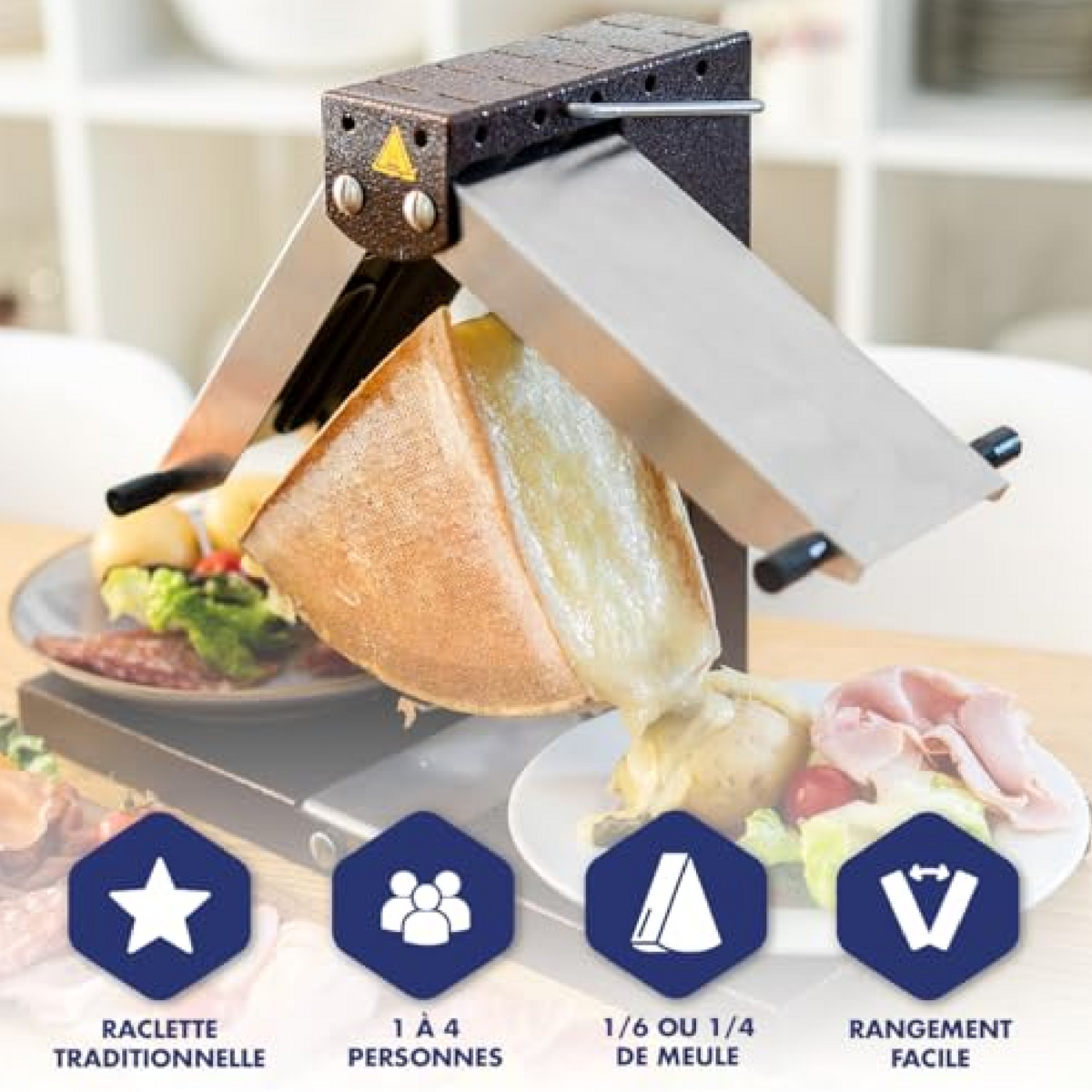 Appareil à raclette Breziere Bron Coucke Signatures Louis Tellier - Mathon - 6