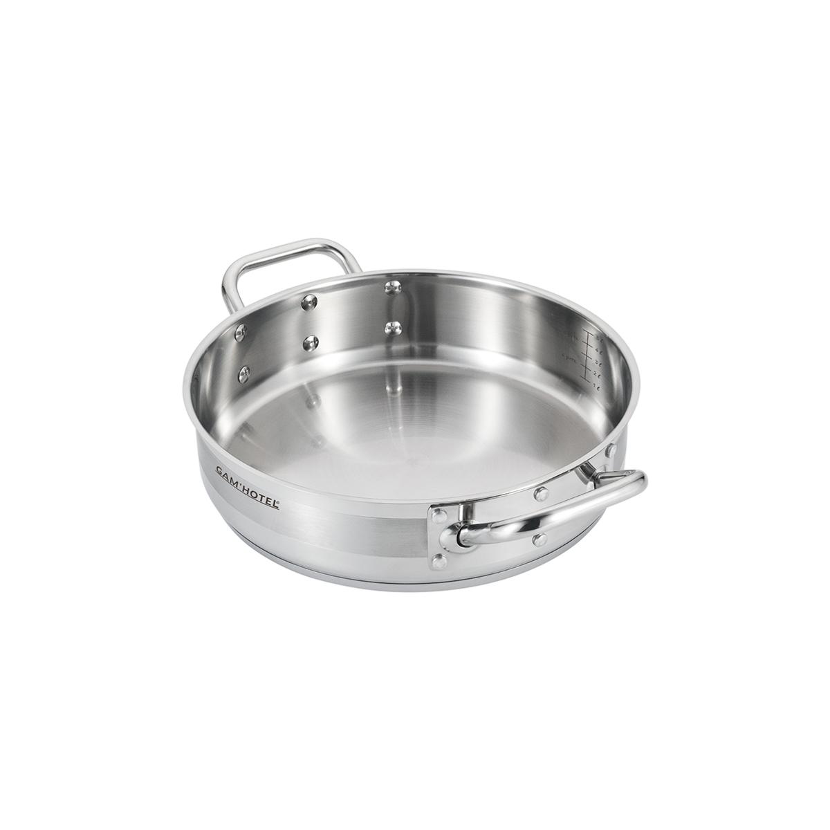 Sautoir inox 32x8cm induction Gam Hotel - Mathon - 2