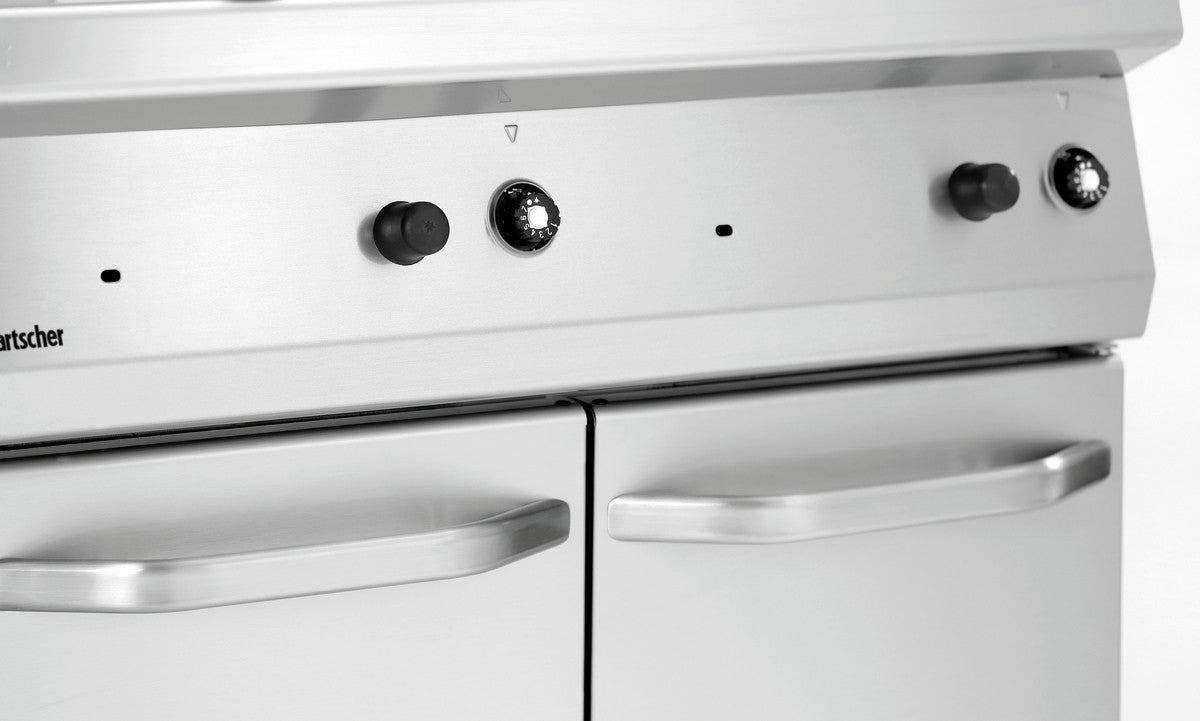 Friteuse à gaz - 700 mm - 2 x 23 Litres - 30 kW - Bartscher - Mathon - 4