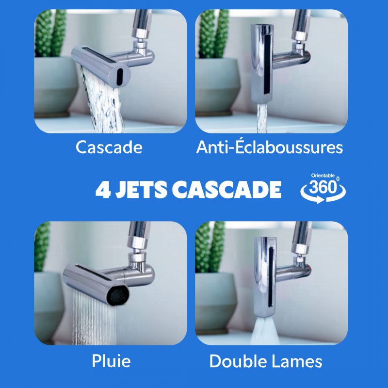 Embout robinet de cuisine cascade Venteo - Mathon - 2