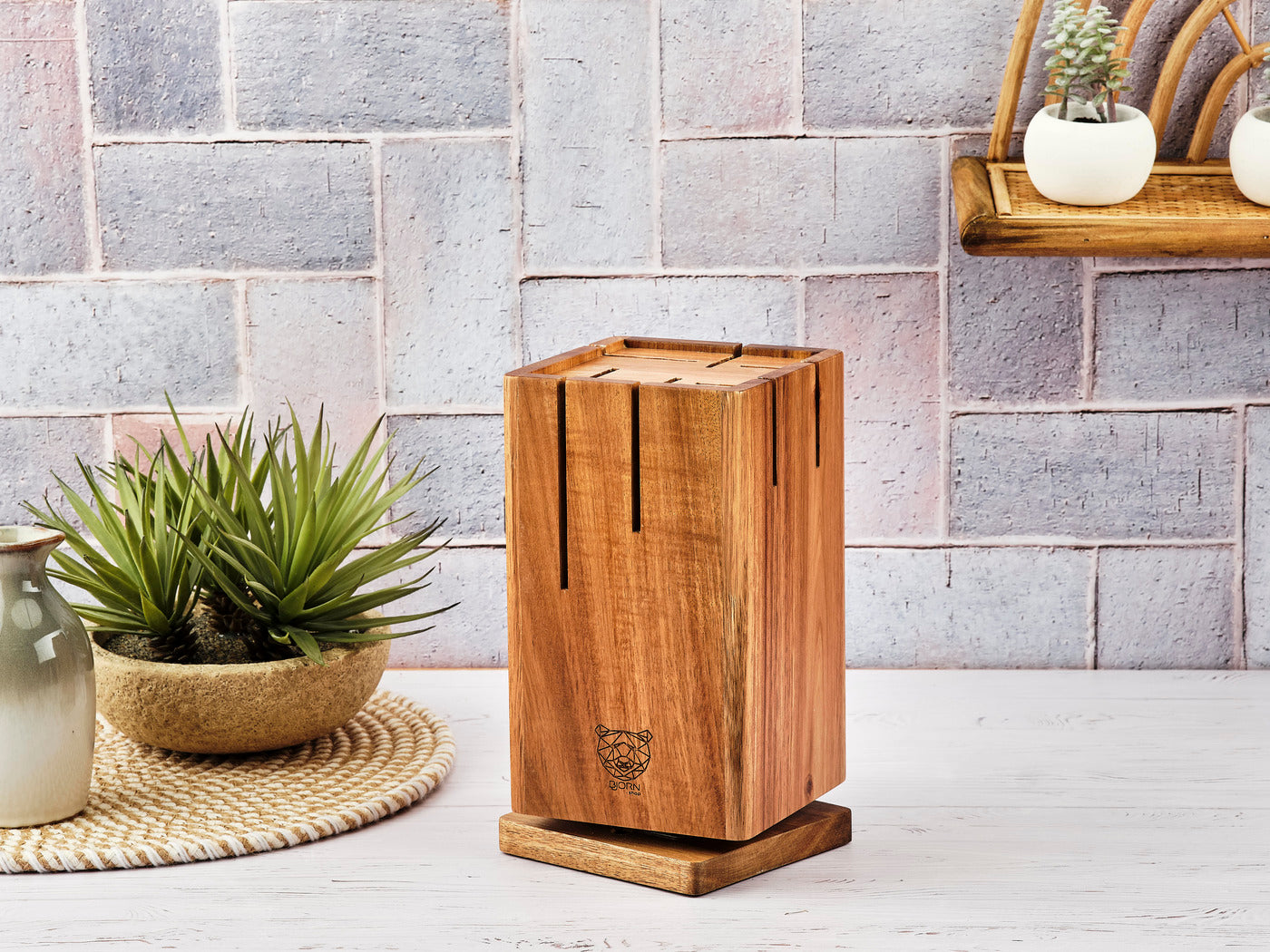 Lot de 7 couteaux de cuisine en inox gris D Björn - Mathon - 6