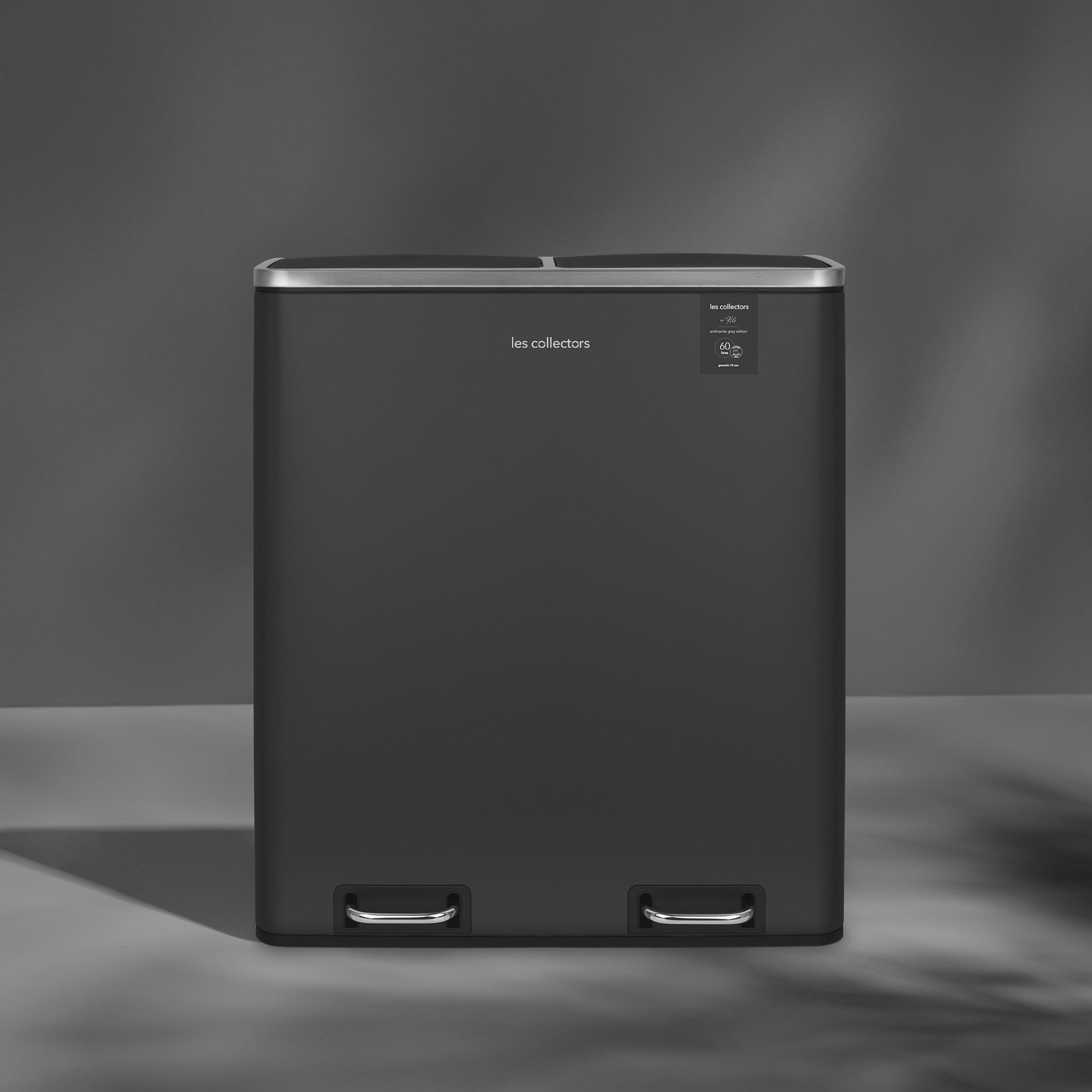 Poubelle à pédale 2 x 30L, grey edition - N°916 Les Collectors - Mathon - 8