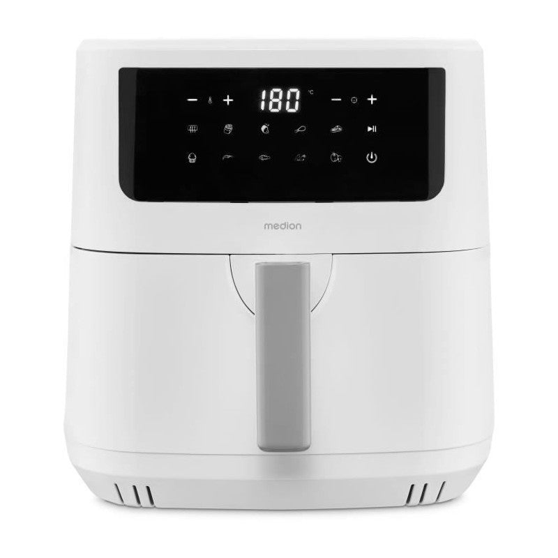 Friteuse A Air Chaud - Medion - 50073000 - 2150 W - Ecran Tactile - 9 Programmes - Blanc Medion - Mathon - 1