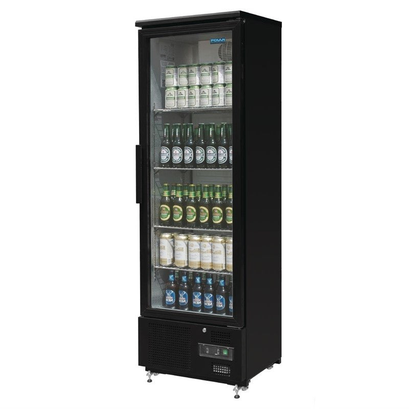 Frigo Boisson Vitré Noir 307 L - Polar - Mathon - 4