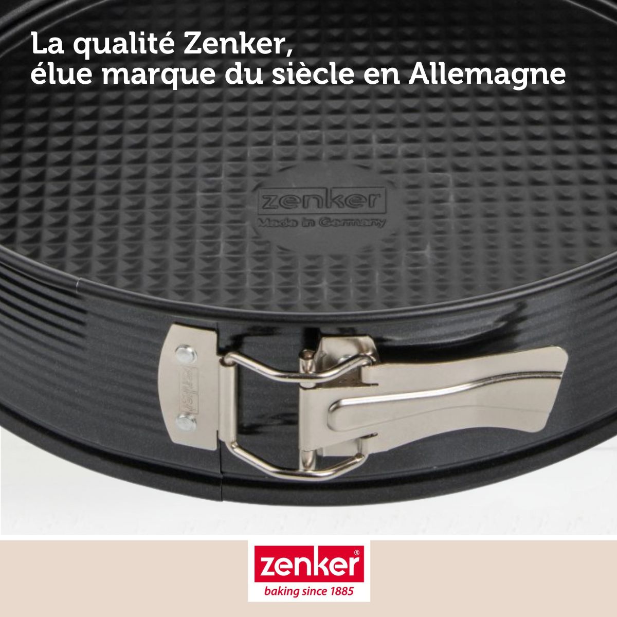 Moule à manqué à charnière 26 cm Zenker Black Metallic Zenker - Mathon - 6