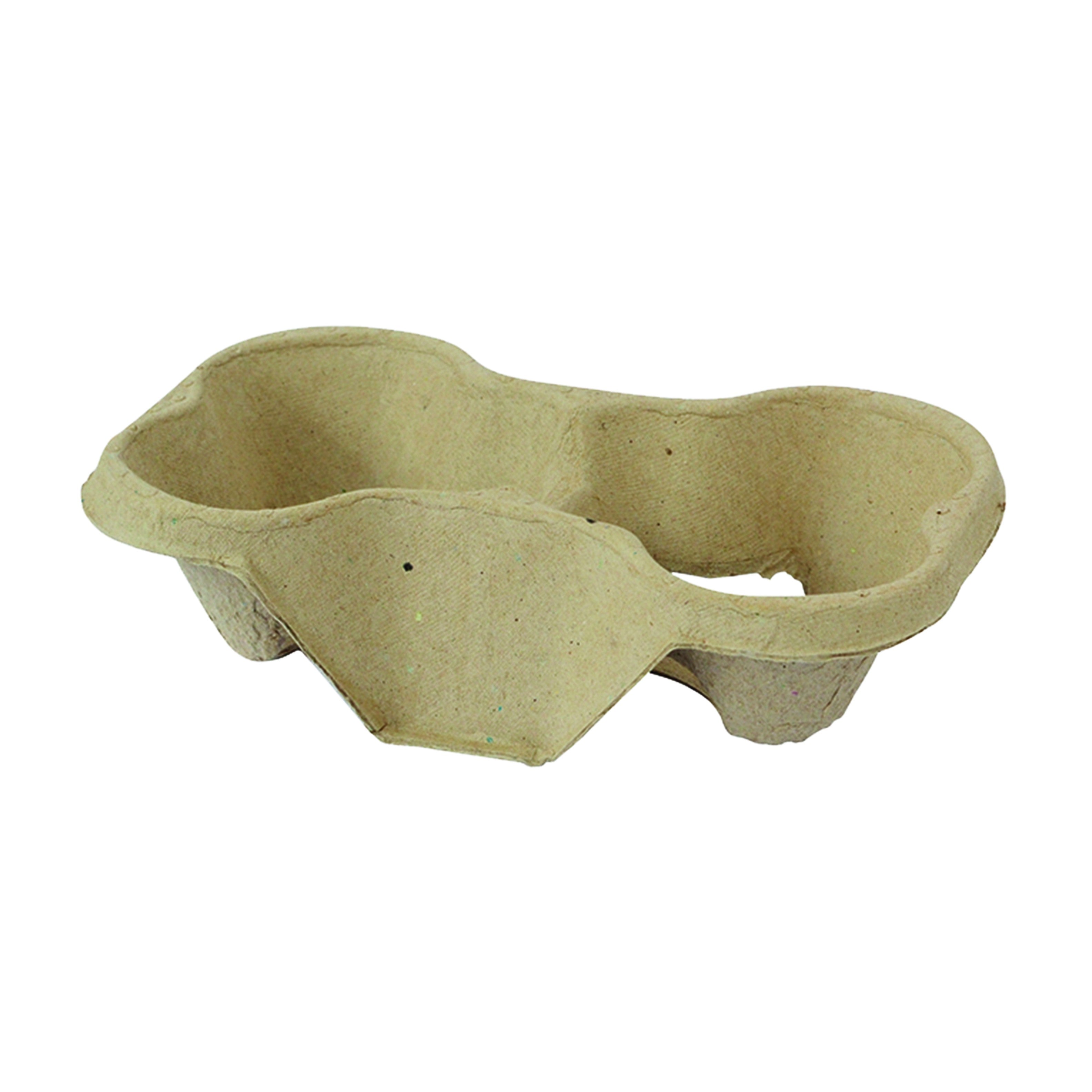 480Pcs - Porte gobelets en cellulose pour 4 gobelets sécable pour 2x2 gobelets 200x210x40mm FirstPack - Mathon - 1