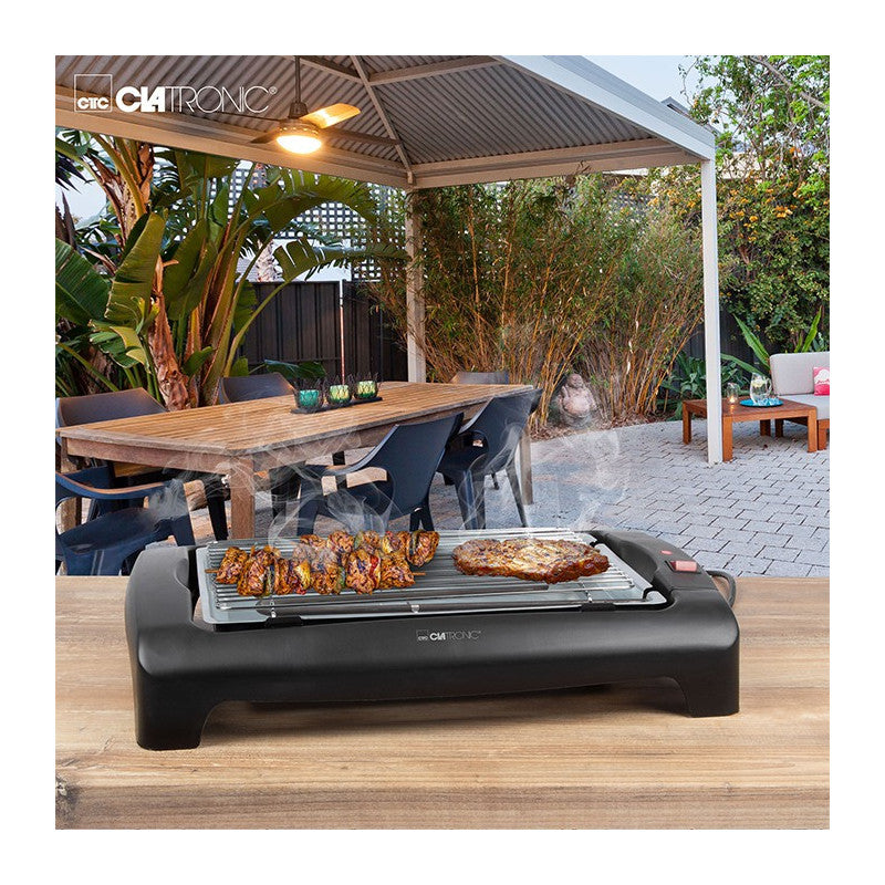 Barbecue Gril électrique de table 2000W Clatronic BQ 2977N Noir Clatronic - Mathon - 5