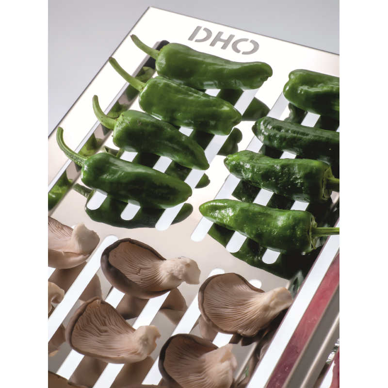 Grille de barbecue en acier inoxydable pour cuisson de viande/poisson/légumes abrásame Don Hierro - Mathon - 3