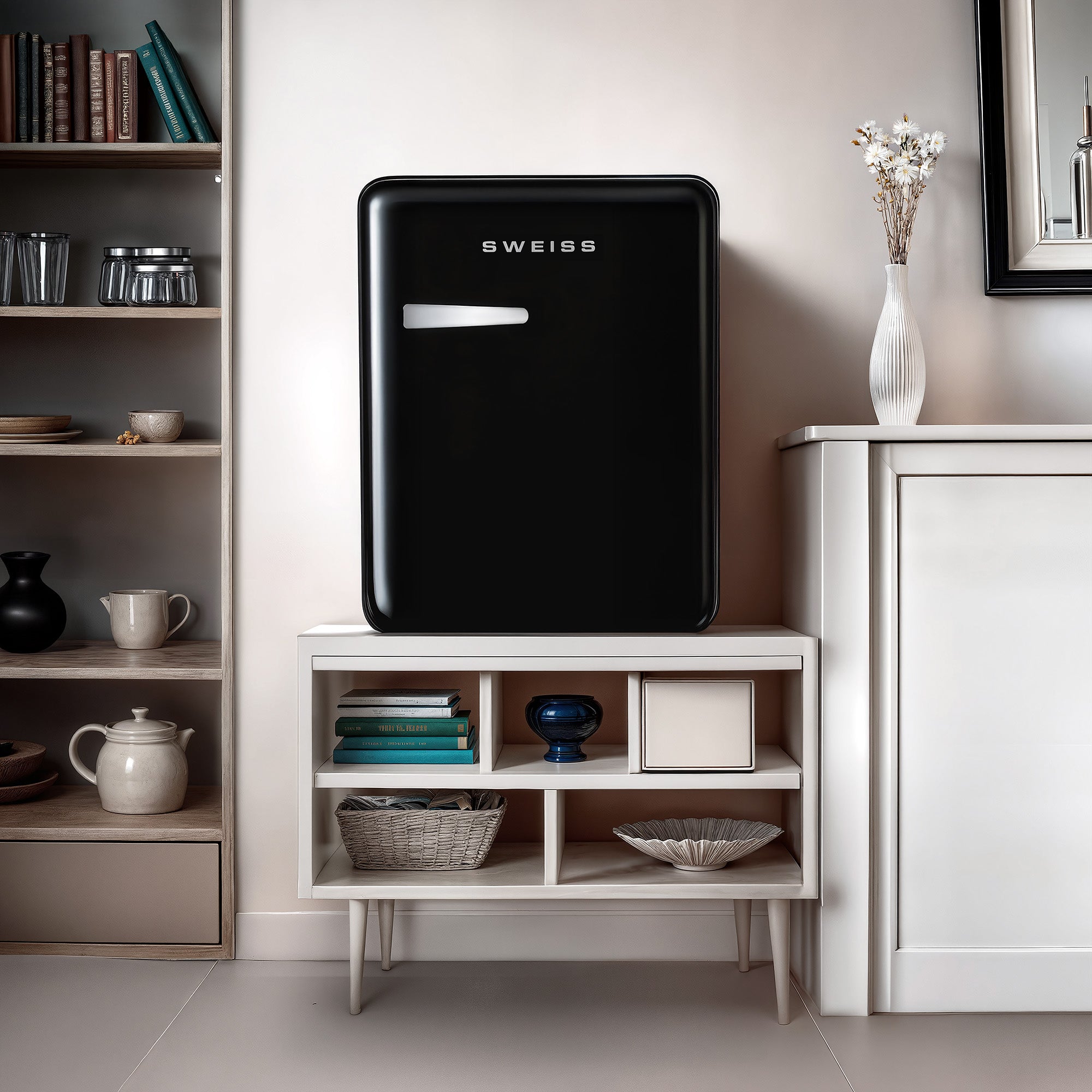 Mini bar vintage 31L noir - WEISS9 Sweiss - Mathon - 6