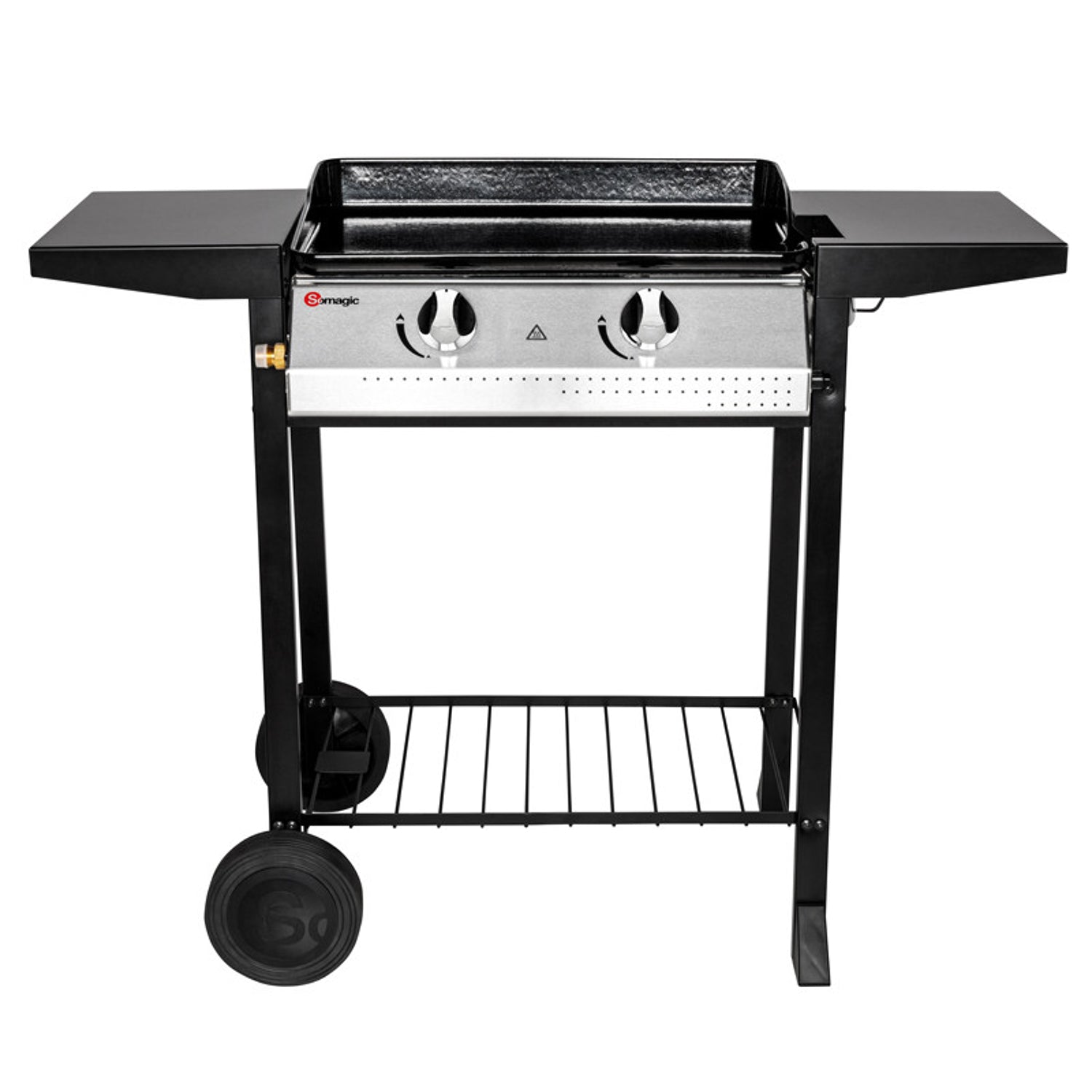 Plancha à gaz 2 feux 5,3kW PAMPLUNA Somagic - Mathon - 2