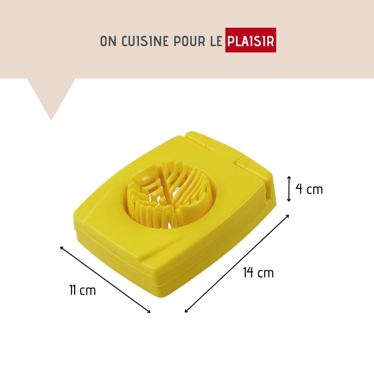 Coupe oeuf 2 en 1  Colors Edition Fackelmann - Mathon - 3