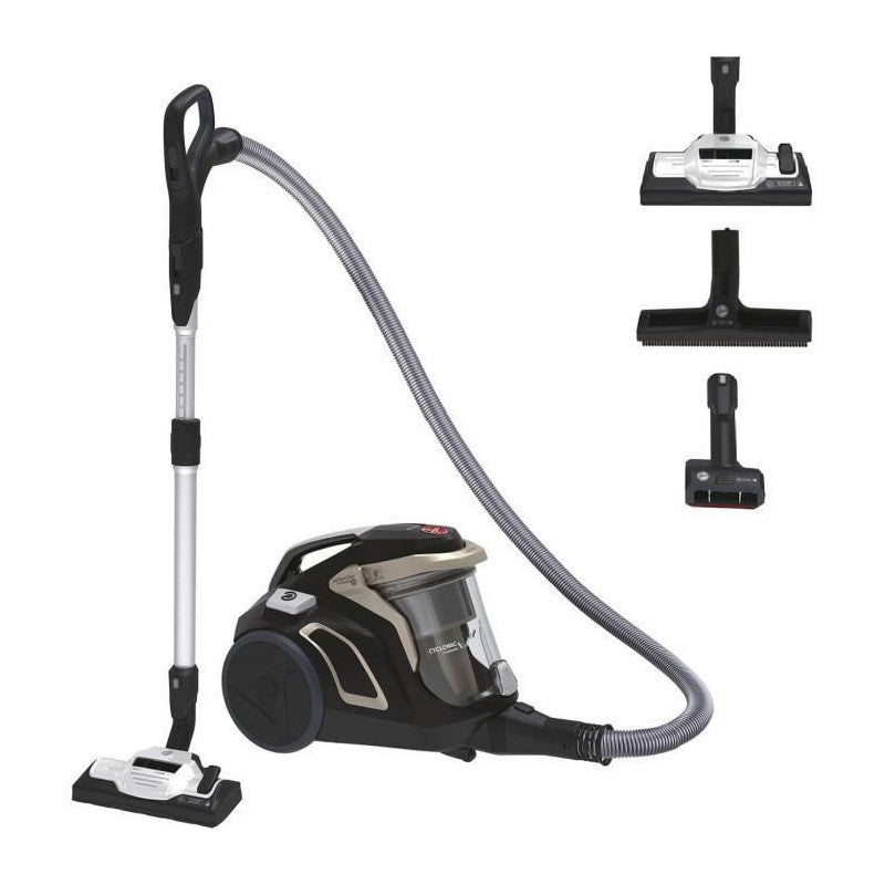 Aspirateur Traineau Sans Sac -   - Hp720pet - 850 W - 68 Dba - Cassette 2 L - Spécial Parquet Et Animaux Hoover - Mathon - 1